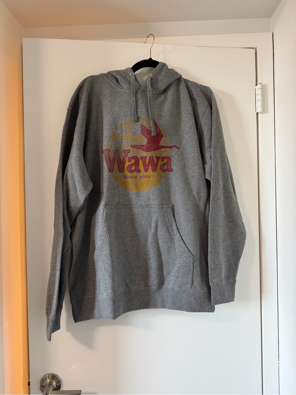 Wawa Unisex Gray Logo Hoodie